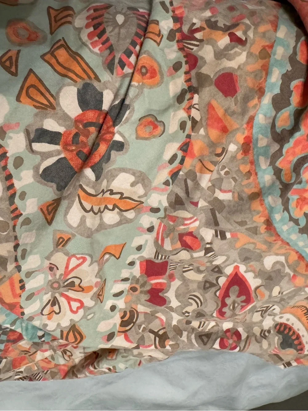 Pottery Barn soft paisley